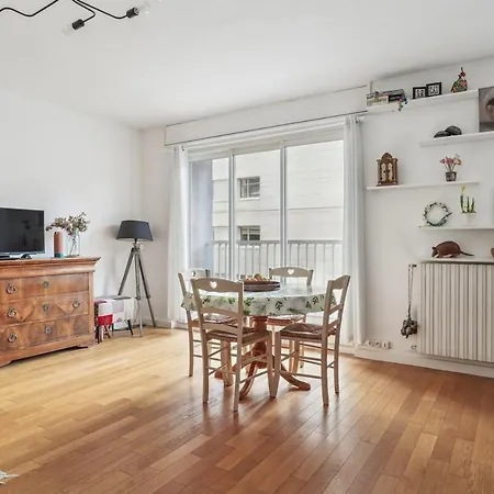 And Bright Flat Near Eiffel Tower